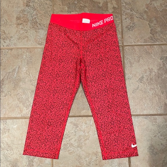 Nike Pro Animal Print Running Tights - Picture 1 of 6